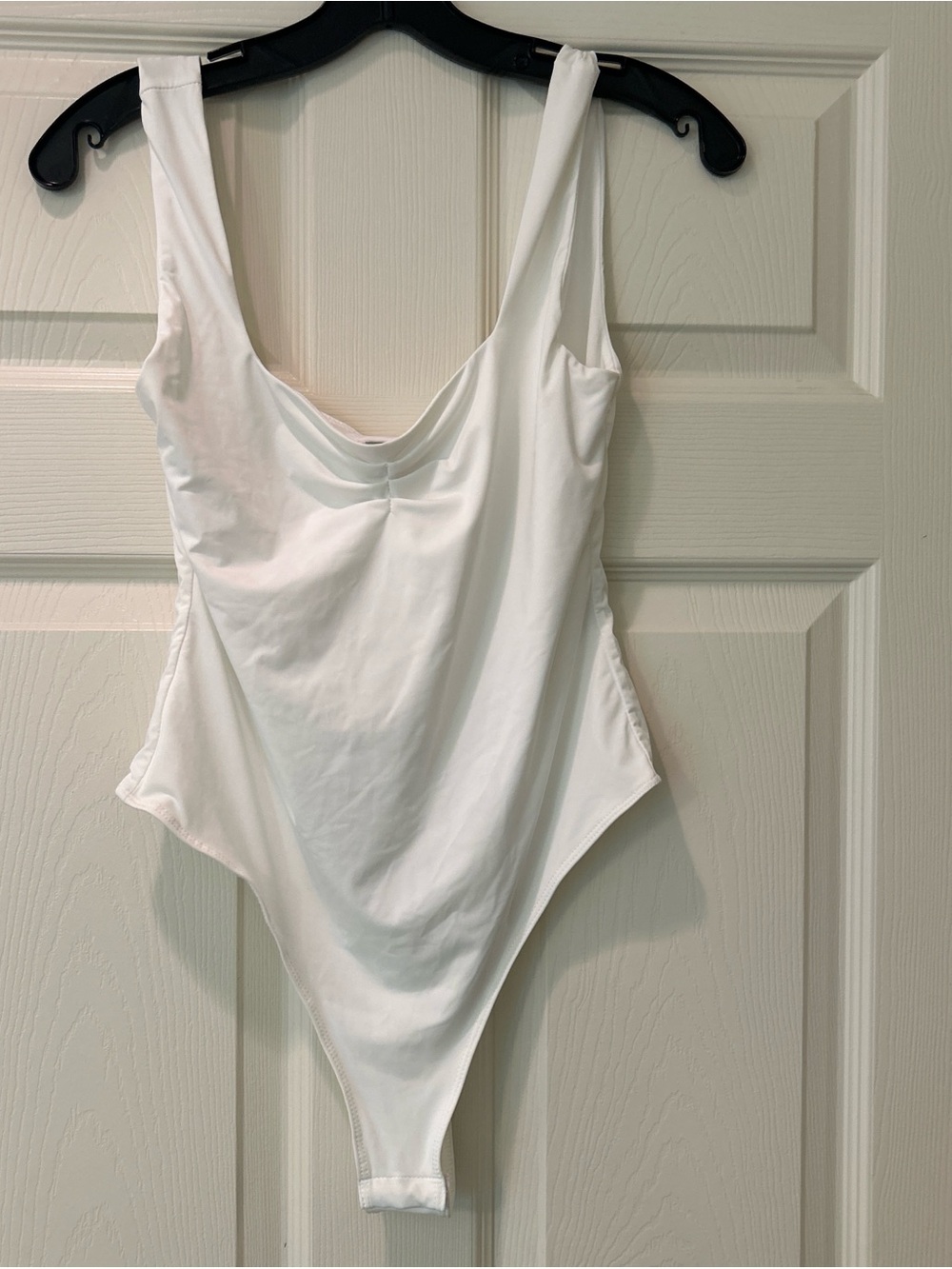 Princess Polly White Tank bodysuit